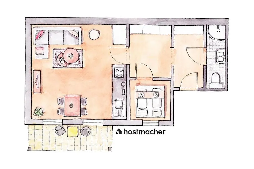 Hm • Cosy 1Br Near Westbahnhof Apartment Vienna